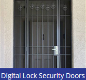 Security Doors Black Rock